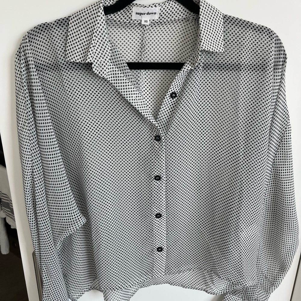 Super down blouse